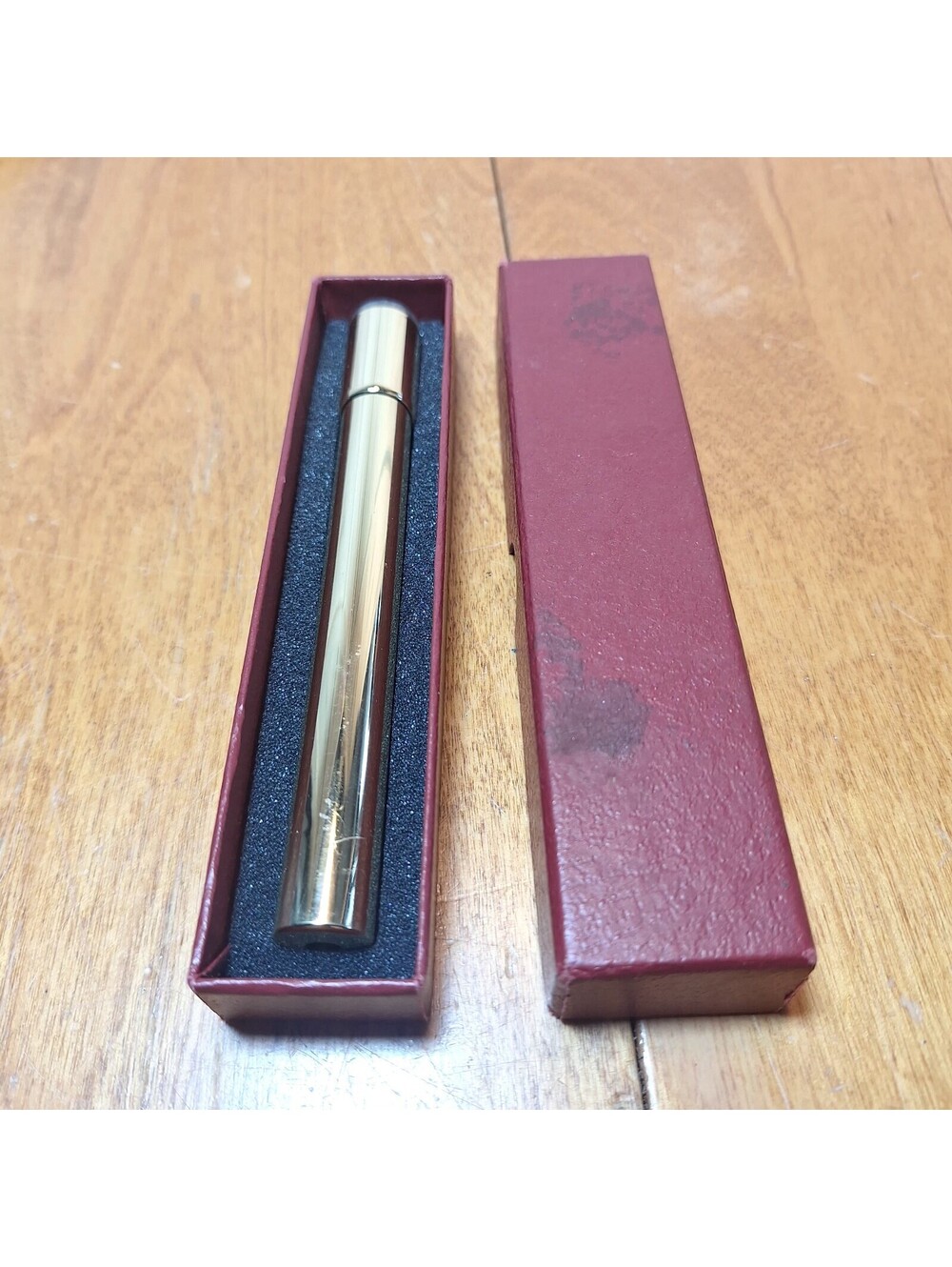 Van Cort Miniature Brass Kaleidoscope Vintage Science Central 5.25" Long